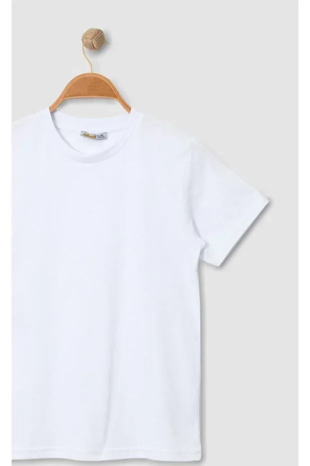 Детская футболка для мальчиков хлопковая Alme, White — фото 2