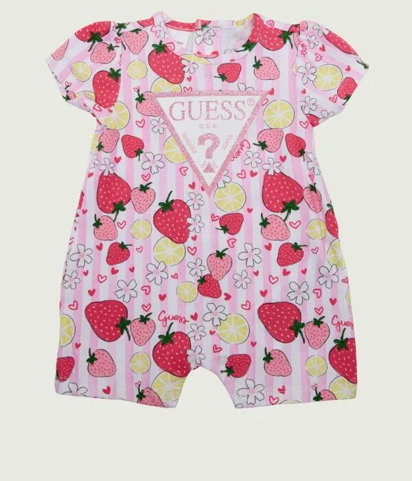 Детское боди для девочек Guess, Rosa