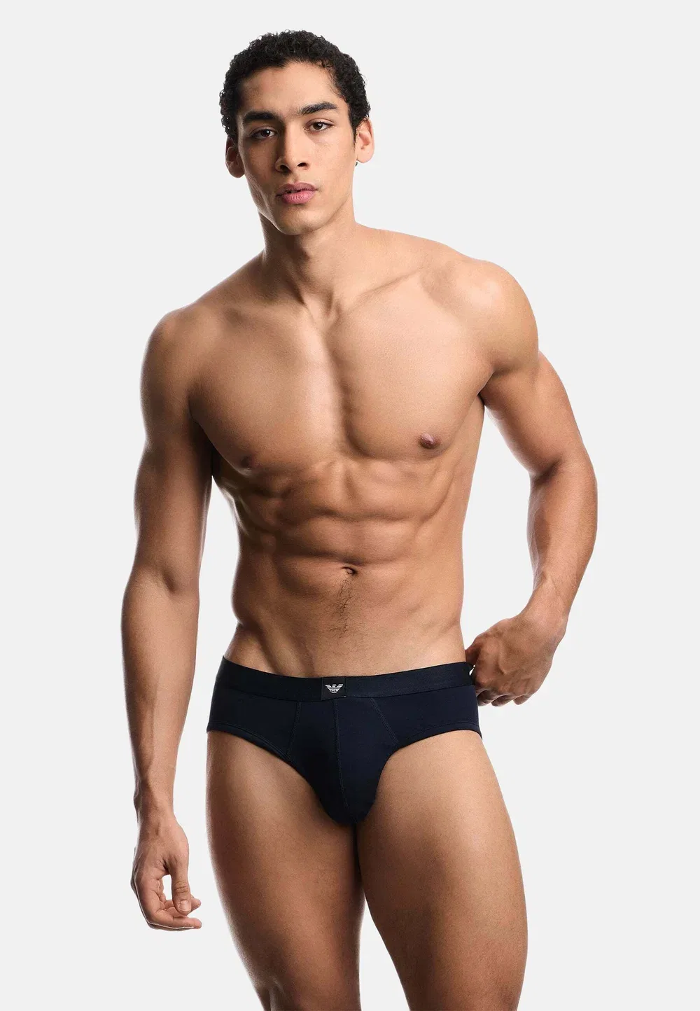 Комплект из 3 комфортных трусов Emporio Armani, Blu