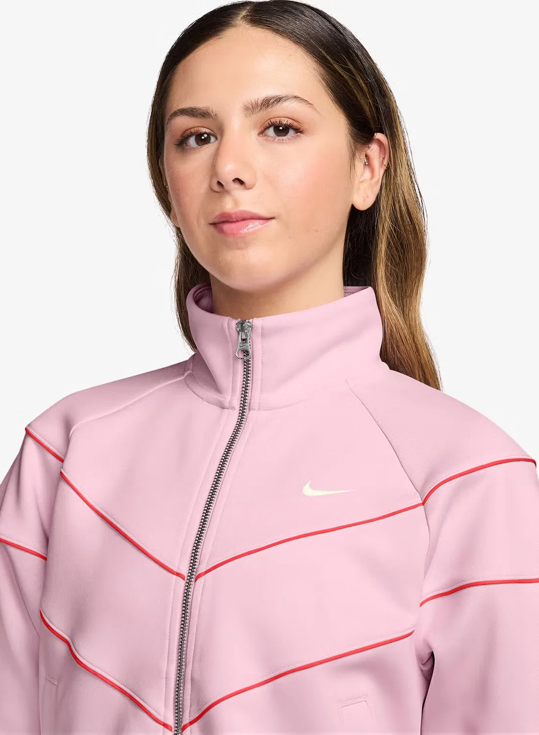 Куртка с длинным рукавом Nsw Windrunner Nike, розовый — фото 3