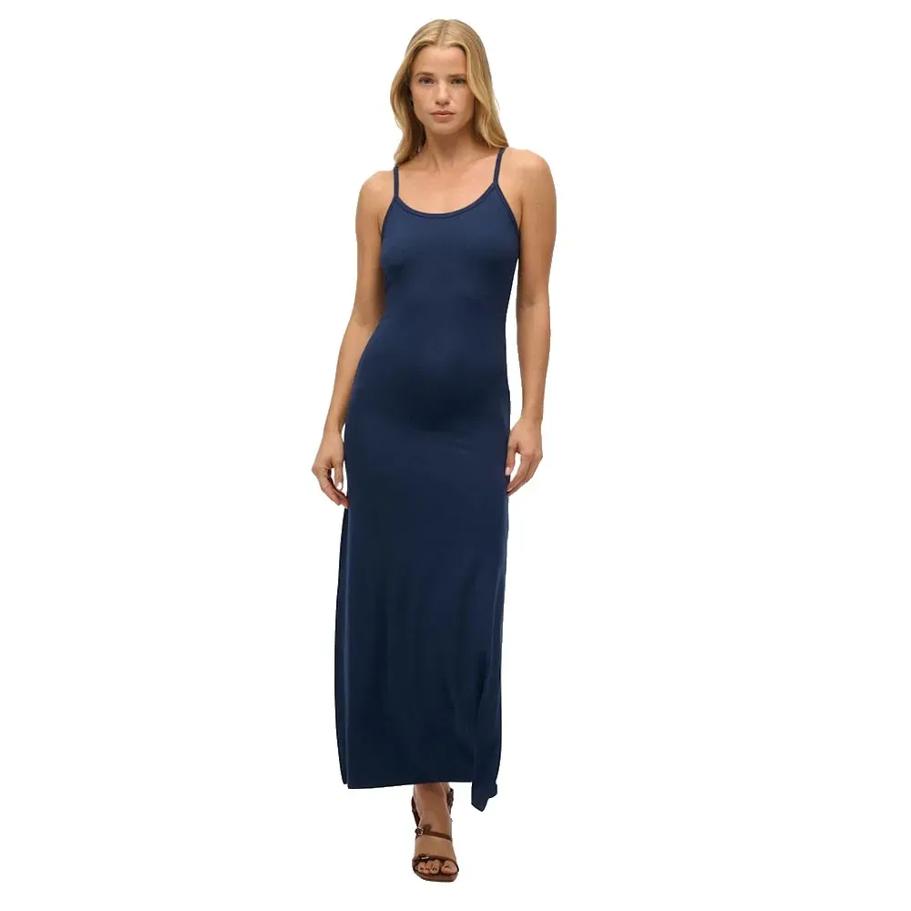 Платье без рукавов Athletic Essential Jersey Maxi Cami Superdry, синий