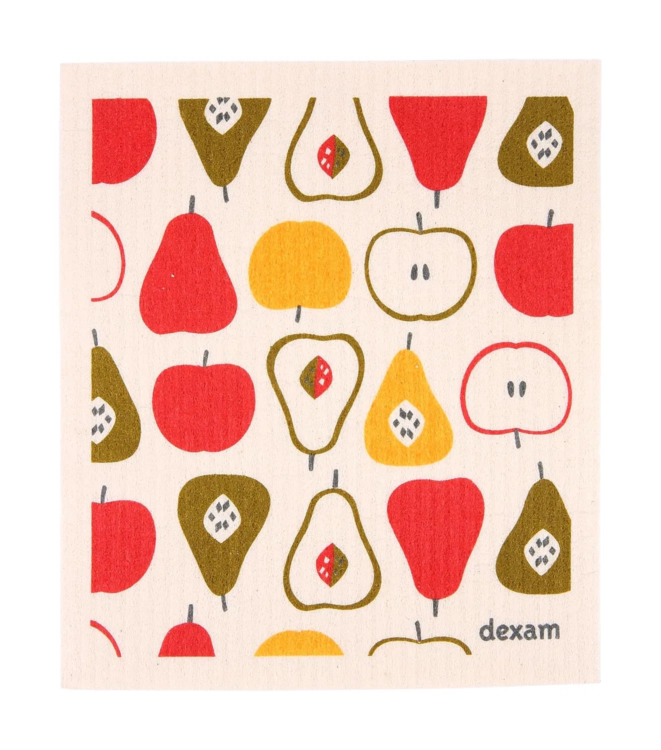 Полотенце кухонное Orchard Fruit, Dexam, 70% Целлюлоза 30% Хлопок, 250 г, White