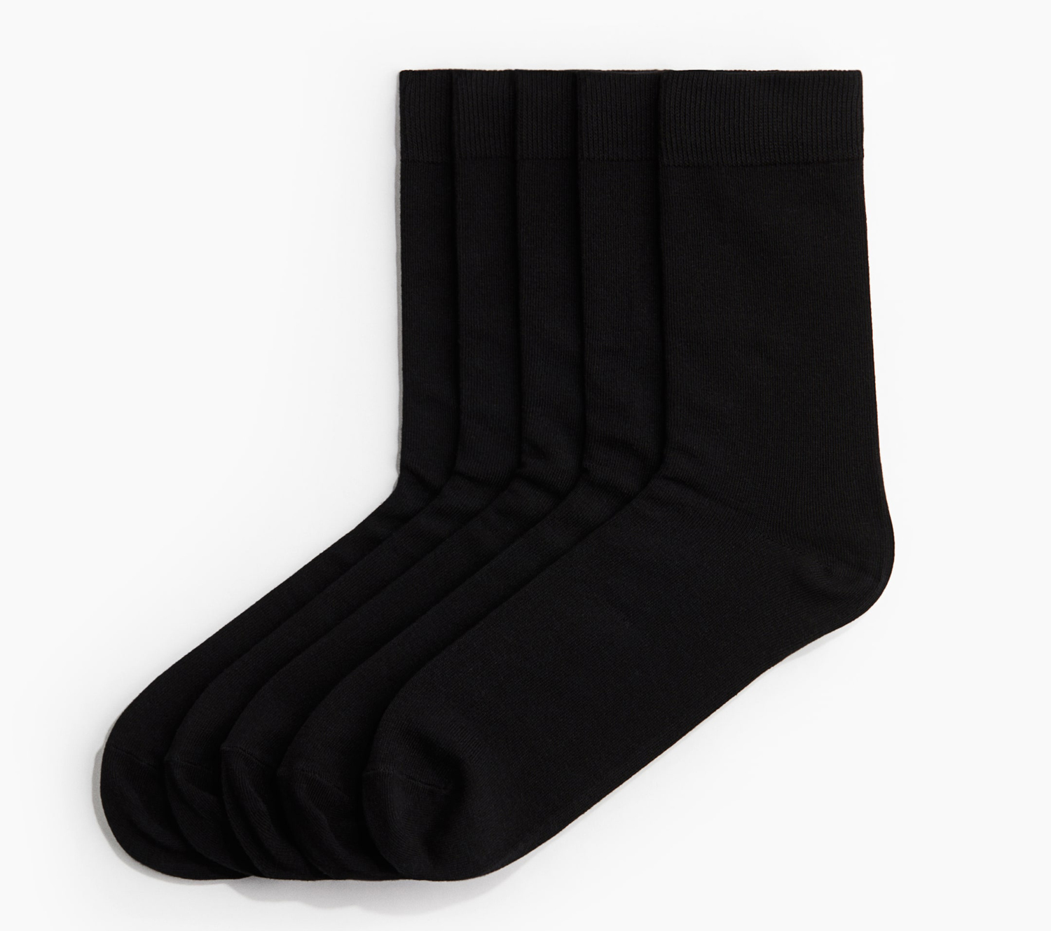 

Набор носков H&M, 5 пар, черный