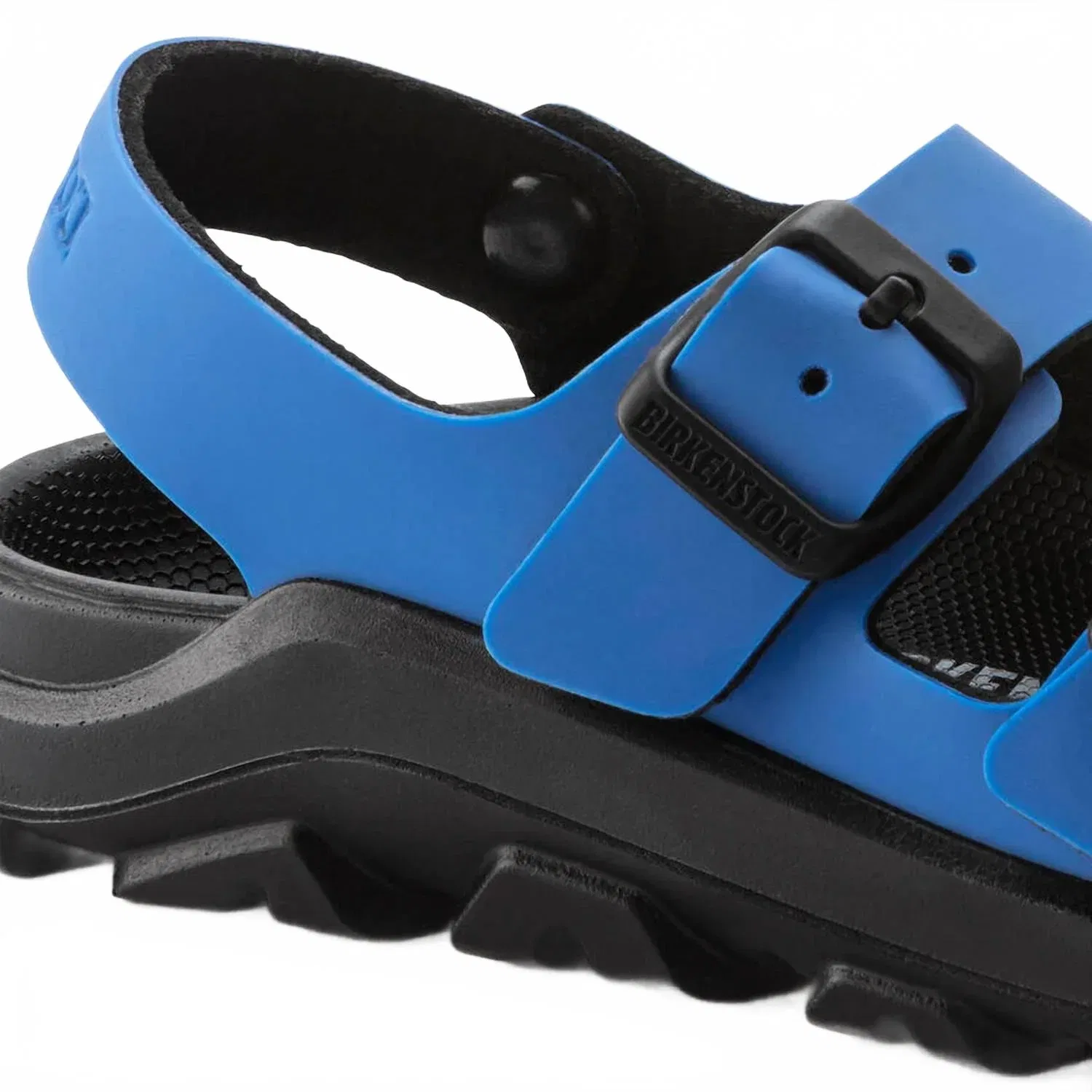 Детские сандалии с двумя регулируемыми ремешками Mogami Birkenstock, Icy Ultrablue Black — фото 4