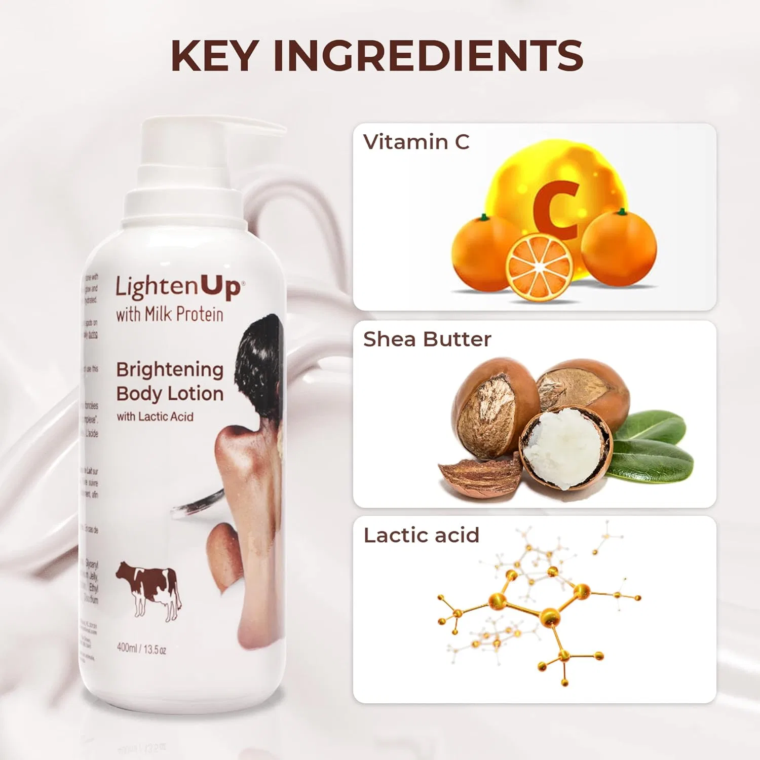 Лосьон для тела с молочной кислотой LightenUp Omic Lighten-Up — фото 2