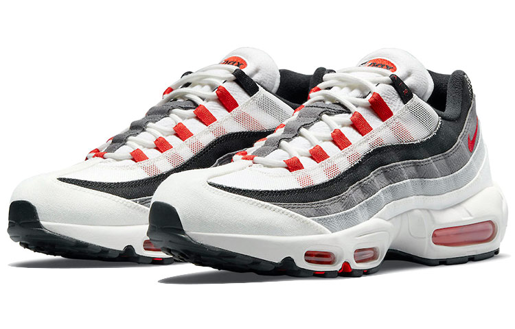 Кроссовки Nike Air Max 95 Qs, ссерый/красный — фото 3