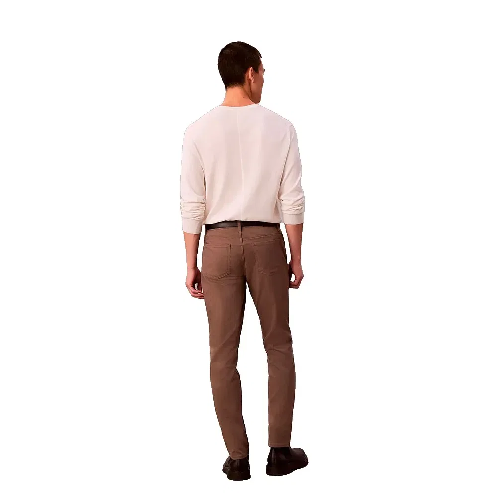 Брюки Slim Fit Calvin Klein, коричневый — фото 2