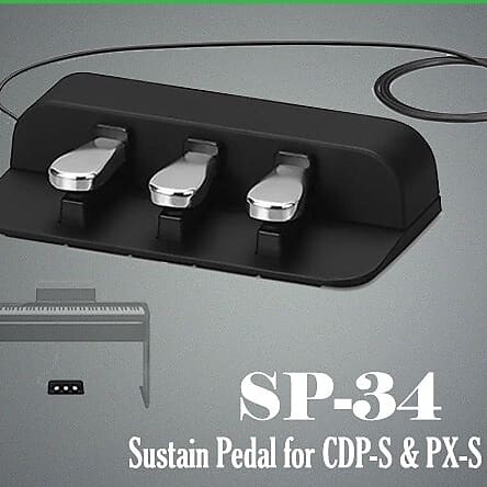 

Трехпедальный блок Casio SP-34 SP-34 three pedal unit