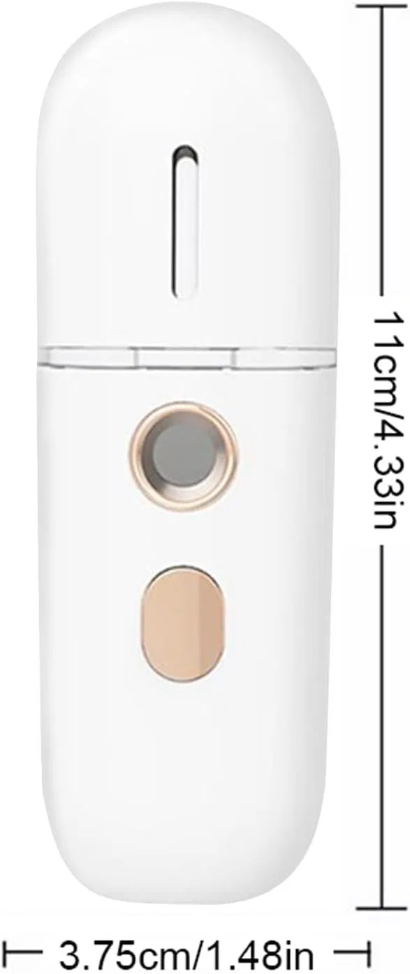 Увлажнитель для лица портативный, Nano Mist Sprayer, Weiß Generisch — фото 2
