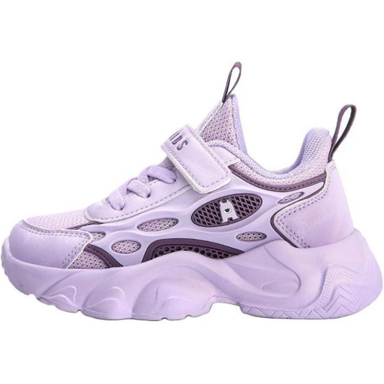 

Детские кроссовки с низким верхом, устойчивые к скольжению и износу ABC KIDS, фиолетовый