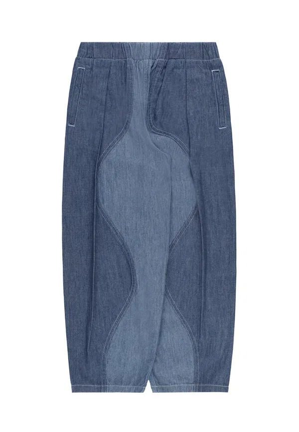 Джинсы деним Relaxed Fit Jeans Stella Mccartney Kids, синий