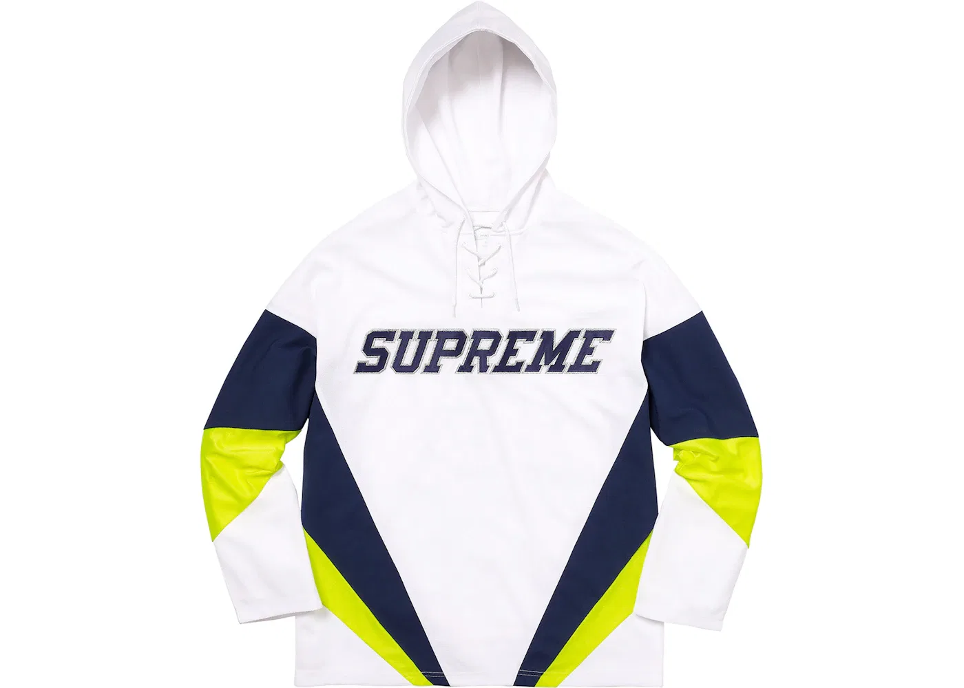Мужская джерси с капюшоном Jersey Supreme, White