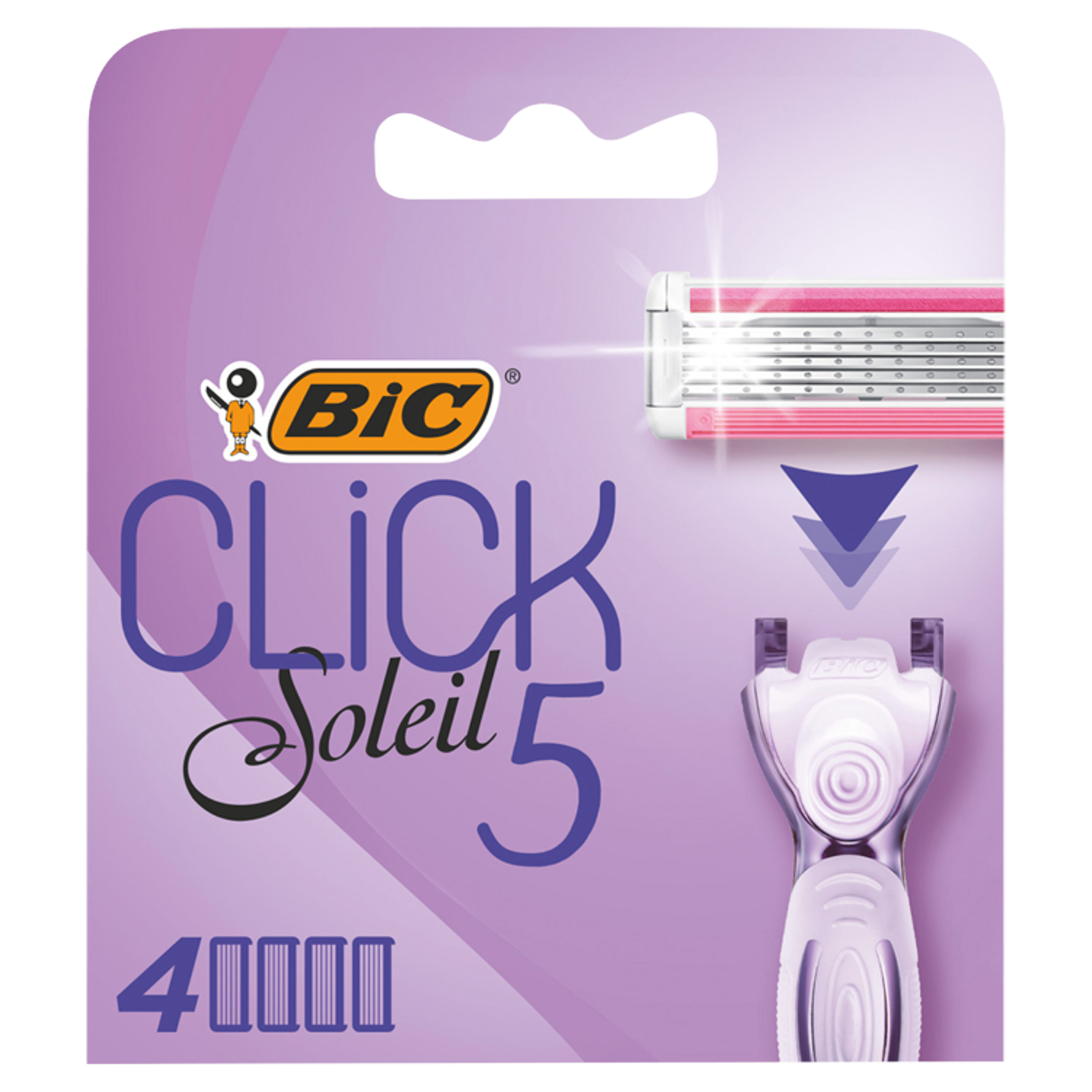 Bic Soleil Click 6 картриджи для бритвы, 4 шт/1 упаковка - фото