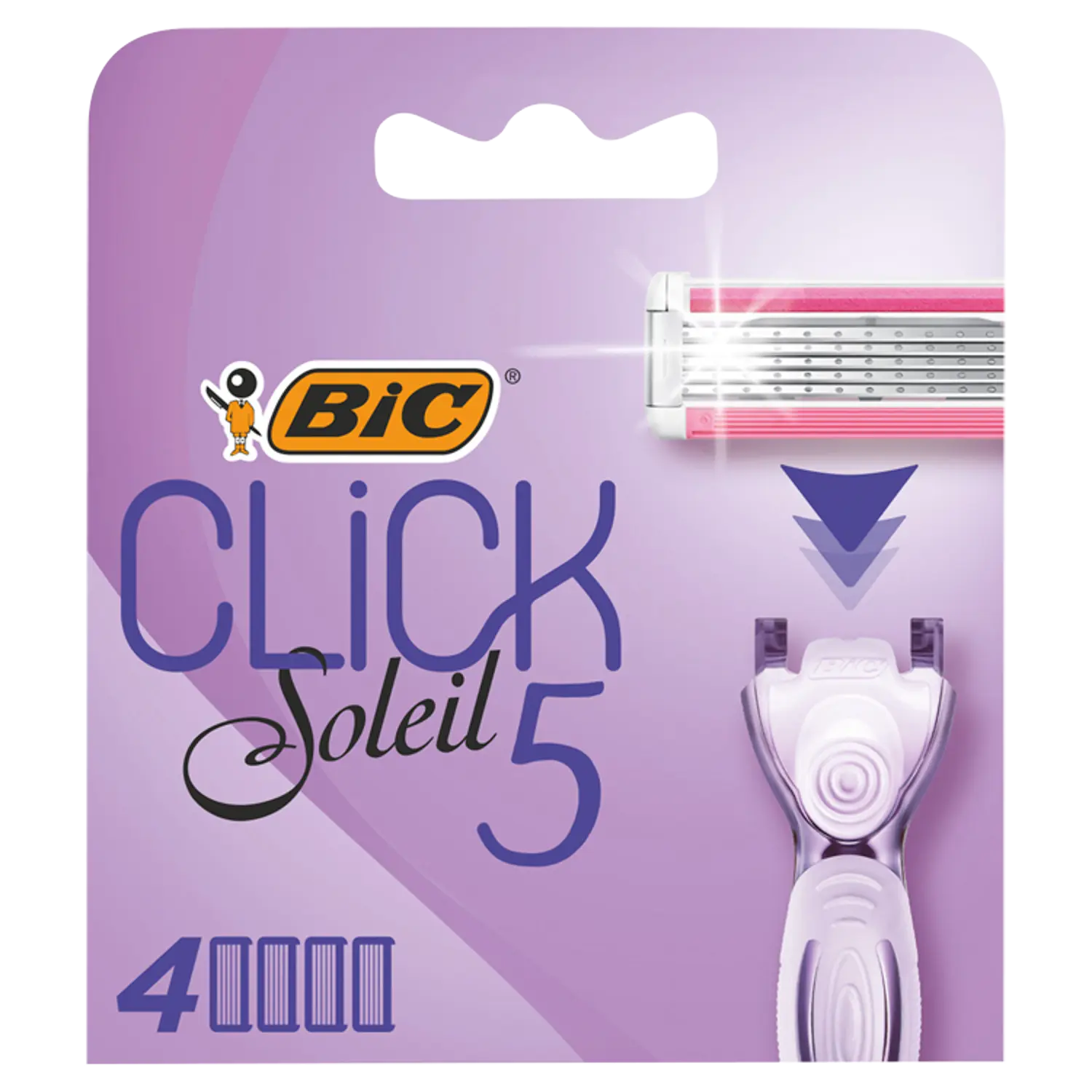 

Bic Soleil Click 6 картриджи для бритвы, 4 шт/1 упаковка