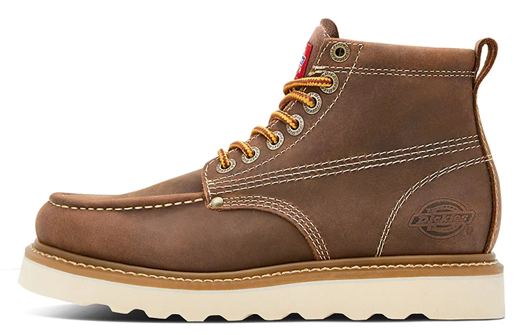 

Мужские ботинки Dickies Martin кожаные с прострочкой и флисовой подкладкой, коричневый, Черный, Мужские ботинки Dickies Martin кожаные с прострочкой и флисовой подкладкой, коричневый