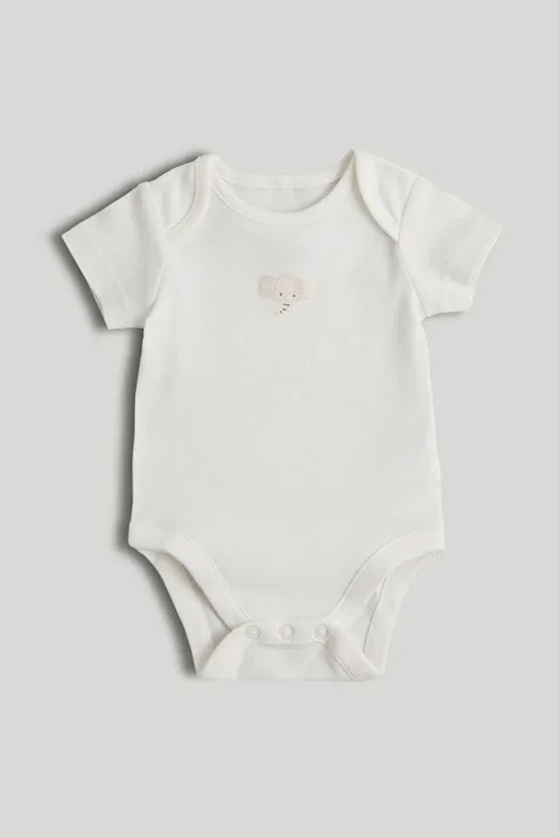 Детское боди-комбинезон с коротким рукавом 5Li Contemp Short Sleeve Body Set Mothercare, Multicolor — фото 2