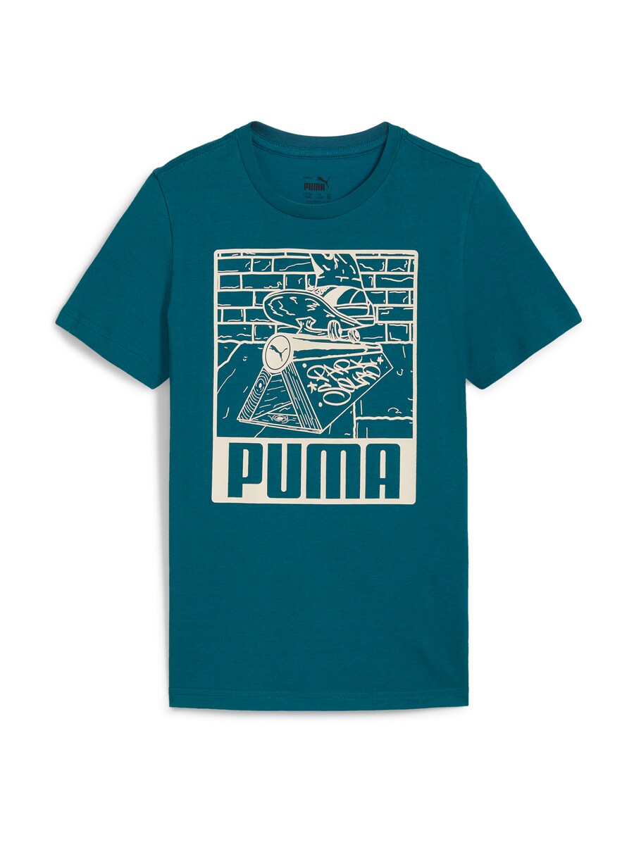 

Футболка PUMA Shirt ESS+, цвет petrol