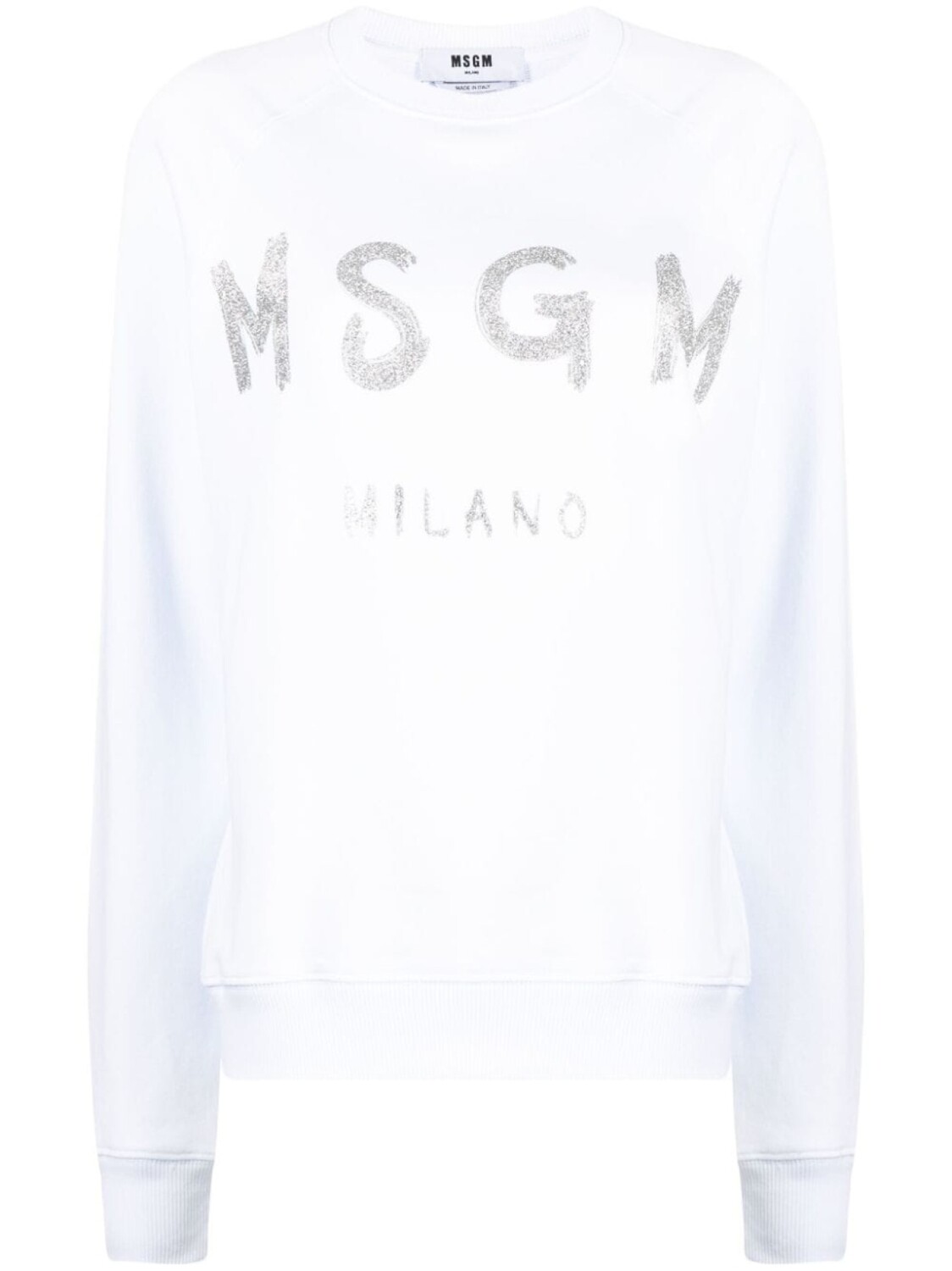

MSGM толстовка с логотипом, белый