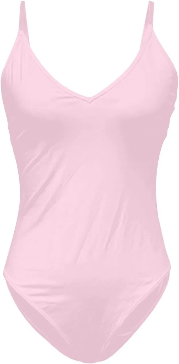 Женский слитный купальник с эффектом утяжки Push Up, Pink