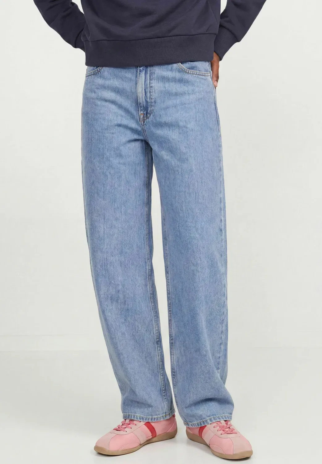 Джинсы Barrel fit jxfuji barrel r200 dnm grl bn barrel fit jeans girls - джинсы свободного кроя Jjxx, Blue Denim — фото 2