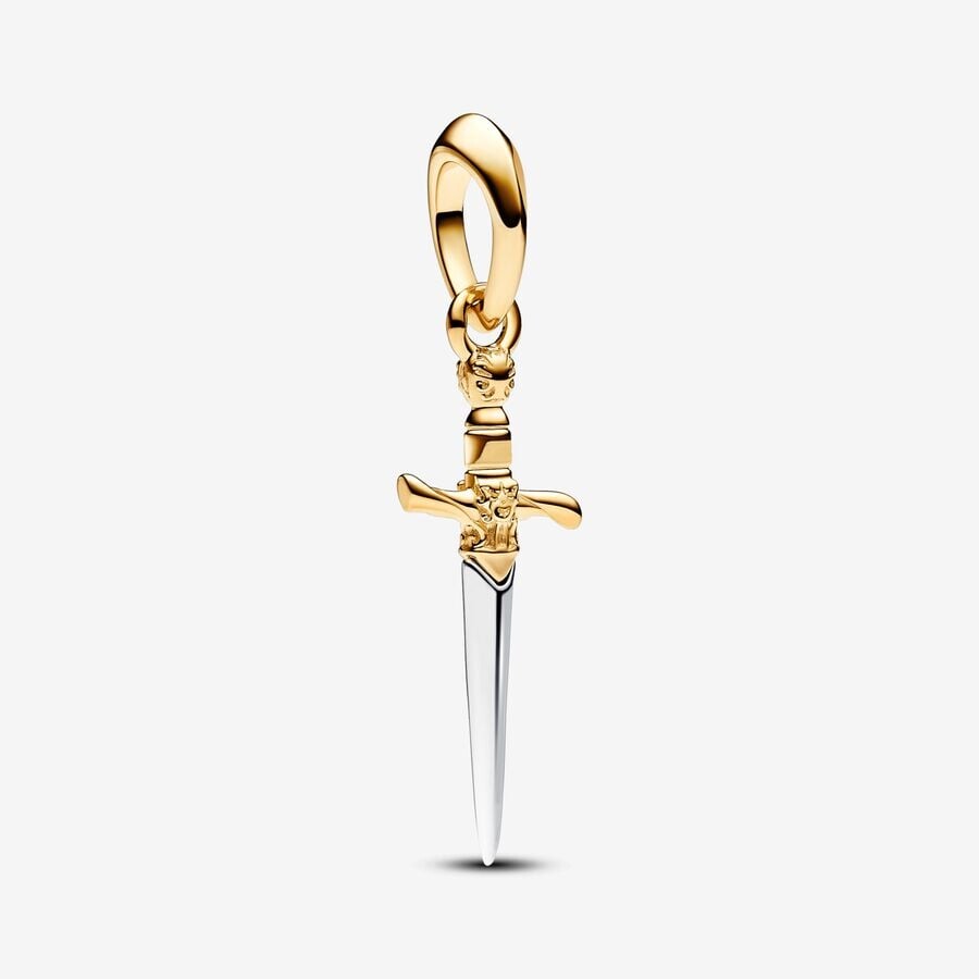 

Шарм Pandora x Game of Thrones Needle Dangle, золото/серебро