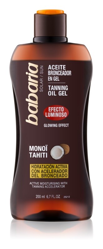 

Осветляющий гель для загара Babaria Sun Bronceadora