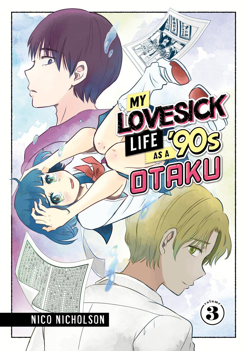 

Манга My Lovesick Life as a '90s Otaku Manga Volume 3