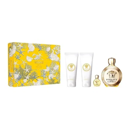 Набор парфюмерный женский Versace Eros Pour Femme, 100 мл