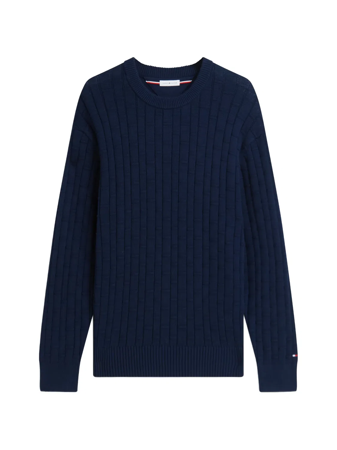 Свитер с круглым вырезом Tommy Hilfiger, синий