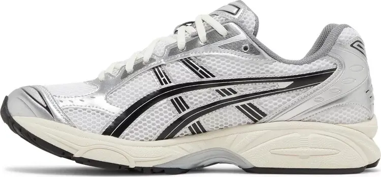 Кроссовки jjjjound x gel kayano 14 'silver black' Asics, серебряный — фото 4