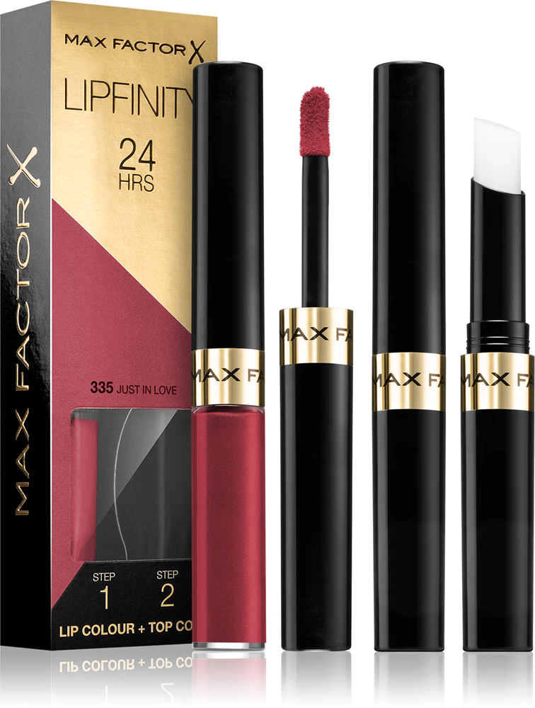 

Двухфазная стойкая помада Max Factor Lipfinity Lip Colour 24H, 335 Just In Love
