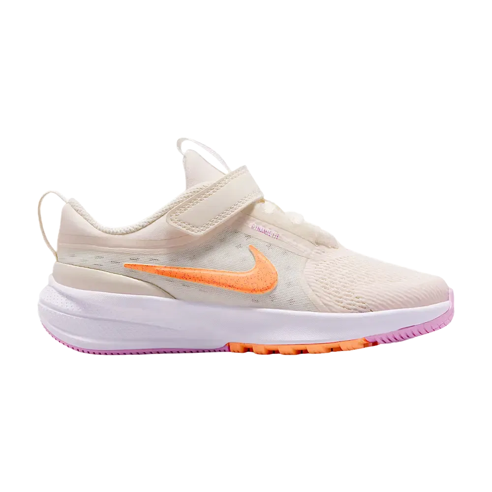 Кроссовки Star Runner 5 PS Nike, Chalk Orange Pulse Sail Light Magenta