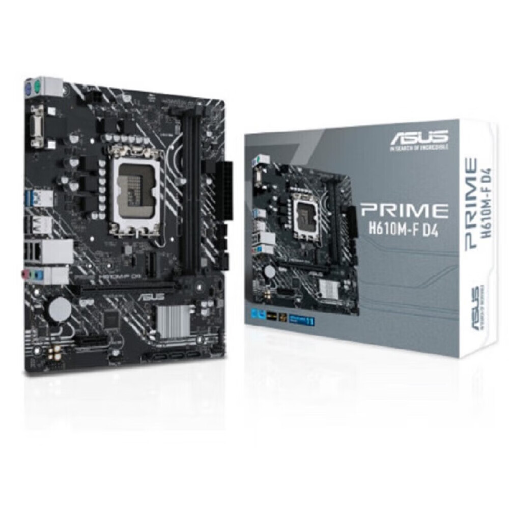 

Материнская плата Asus PRIME H610M-F D4, LGA1700