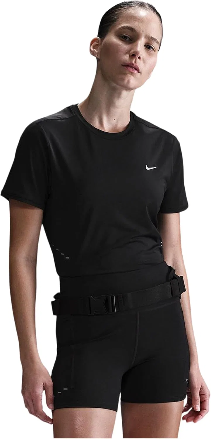Женская беговая футболка Swift Dri-fit Nike, Black/Reflective Silver