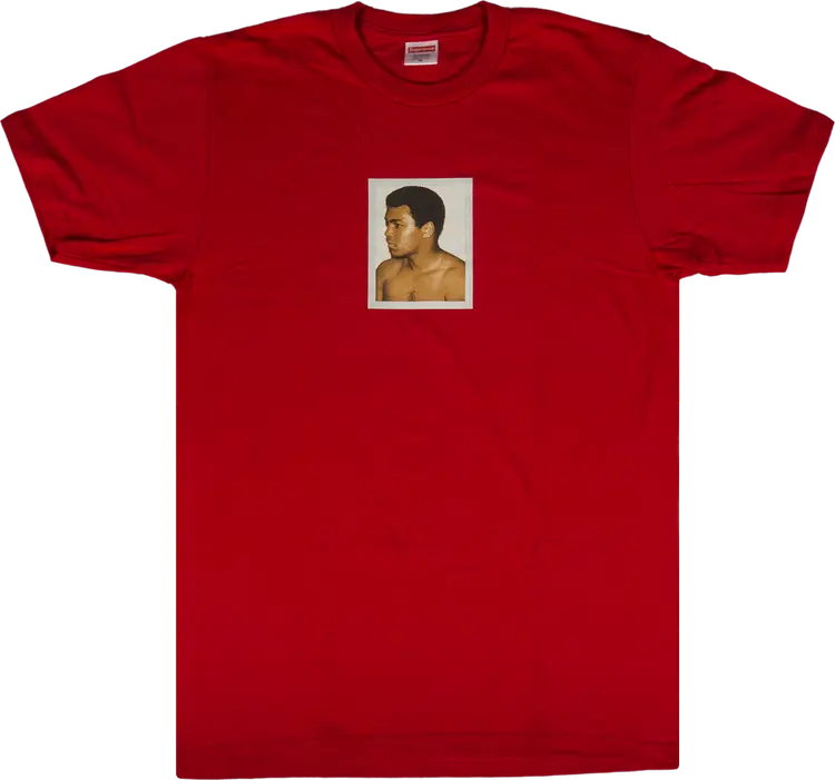 Футболка Supreme Ali x Warhol T-Shirt 'Red', красный — фото 2