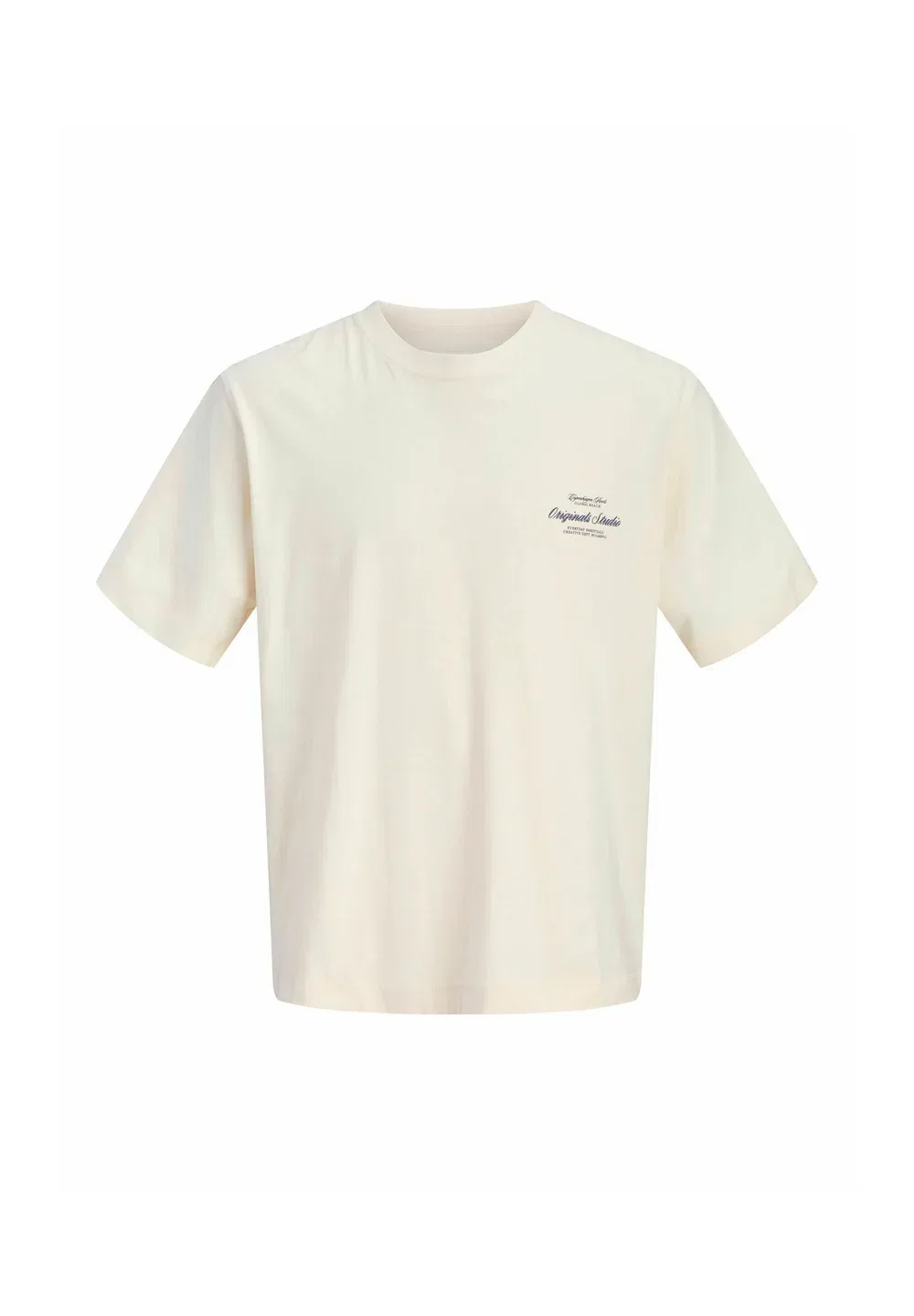 Jornorrebro typo tee ss crew neck sn jnr - print t-shirt Jack & Jones Junior, Antique White — фото 4