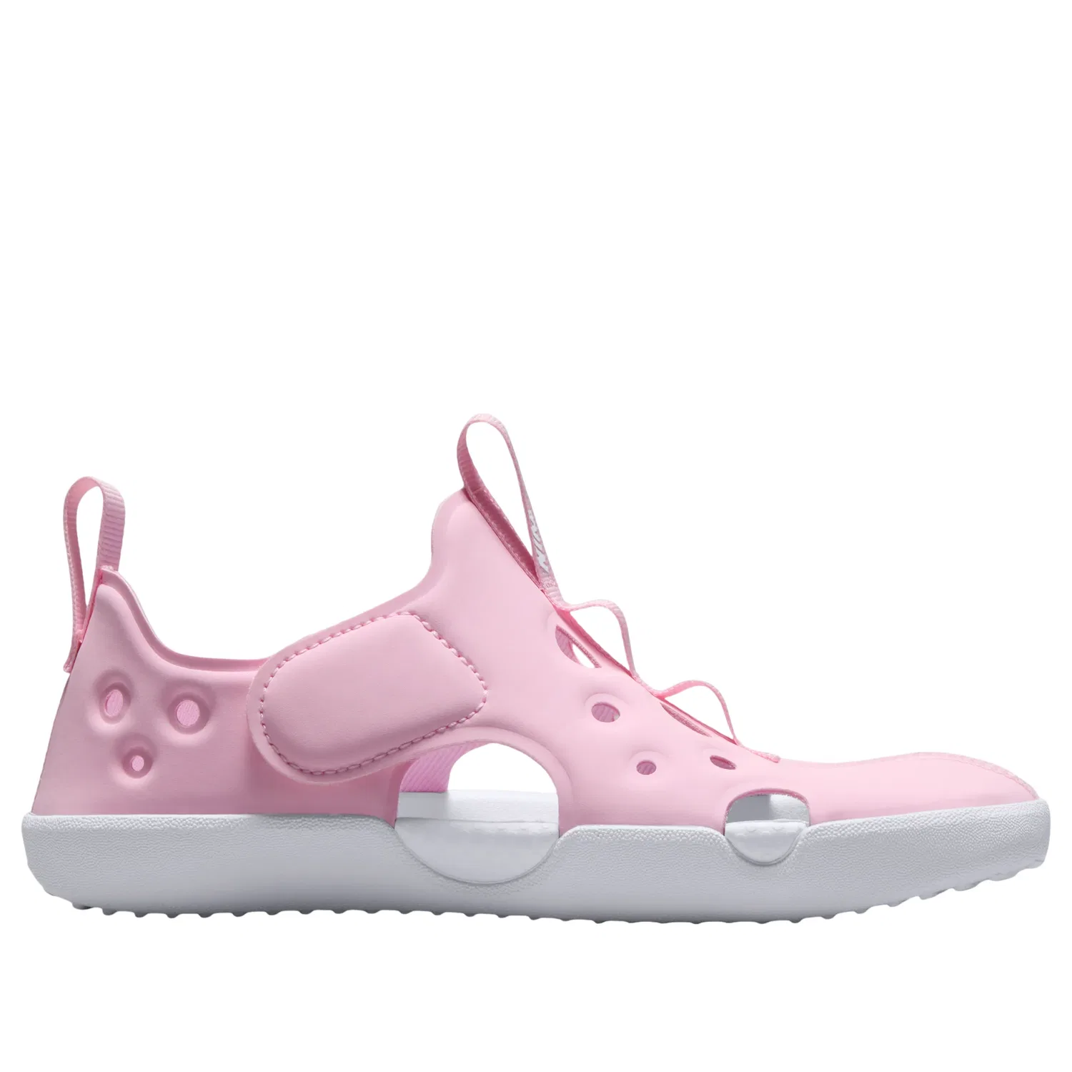 Детские сандалии с синтетическим верхом Sunray Protect 4 'Pink Foam White' Nike, Pink Foam/White — фото 2