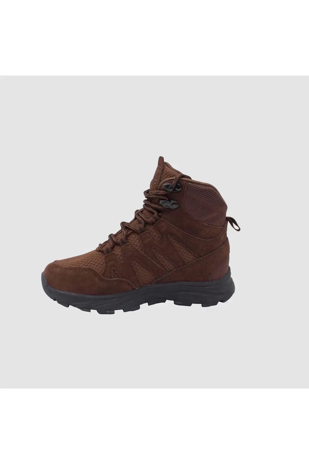 Детские ботинки высокие адаптивные Alpine Hiker DrD Kids Footwear, коричневый — фото 4