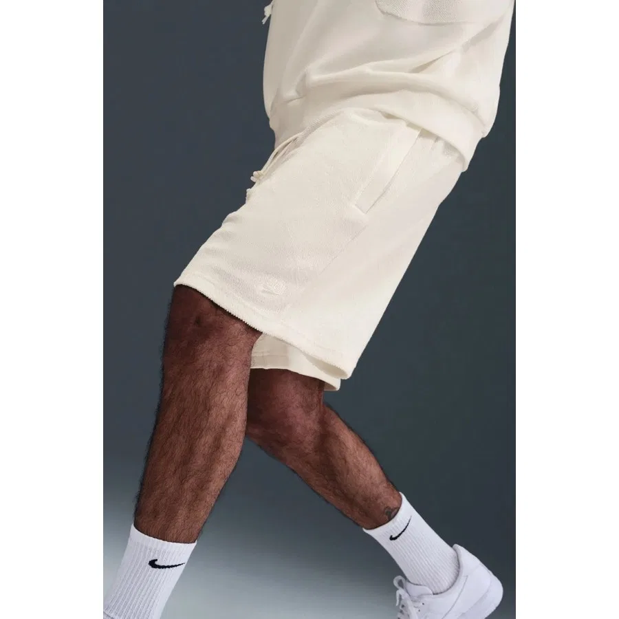 Шорты спортивные с принтом Giannis Fleece 8" Nike, Белый — фото 4