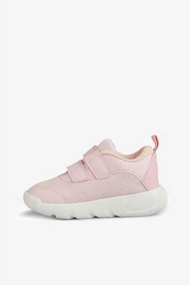 Детские спортивные кроссовки для девочек с липучками Vicco, Pink — фото 2