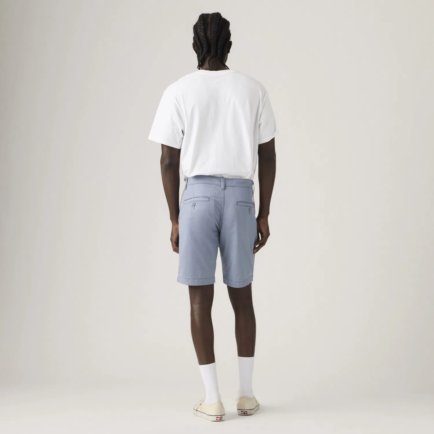 Мужские шорты Xx Chino из легкой льняной смеси, 9 дюймов Levi's, Blue — фото 3