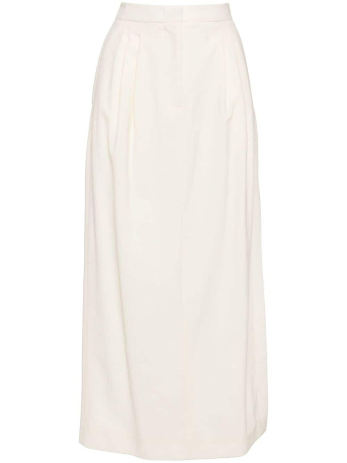 

Юбка миди Elie Saab из крепа, серый