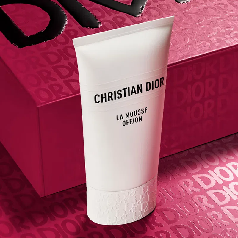 Очищающая пенка для лица с экстрактом кувшинки, 150 мл, DIOR, Pink Black Modern Box Limited Edition, Clear Soothing Cleaning Makeup Removal, Black Pink — фото 2
