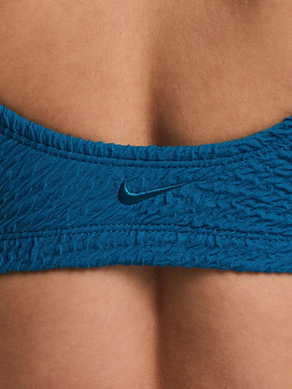 Топ-бралетт бикини Nike Blue Shoreline, синий — фото 3