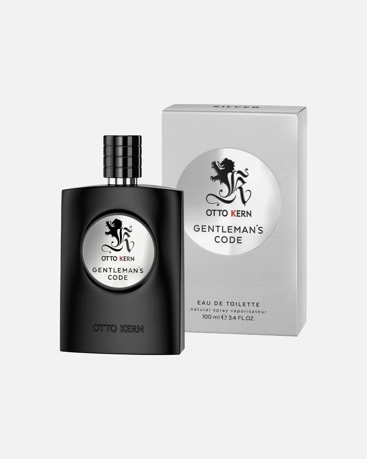 Туалетная вода «Код джентльмена серебро» Otto Kern, 100 Ml — фото 2