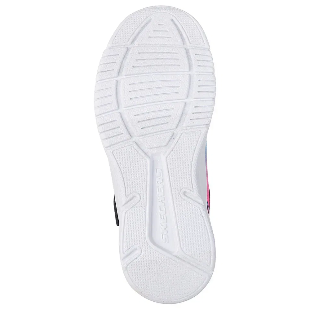 Детские кроссовки для девочек с принтом Microspec Advance Skechers, Blue — фото 2