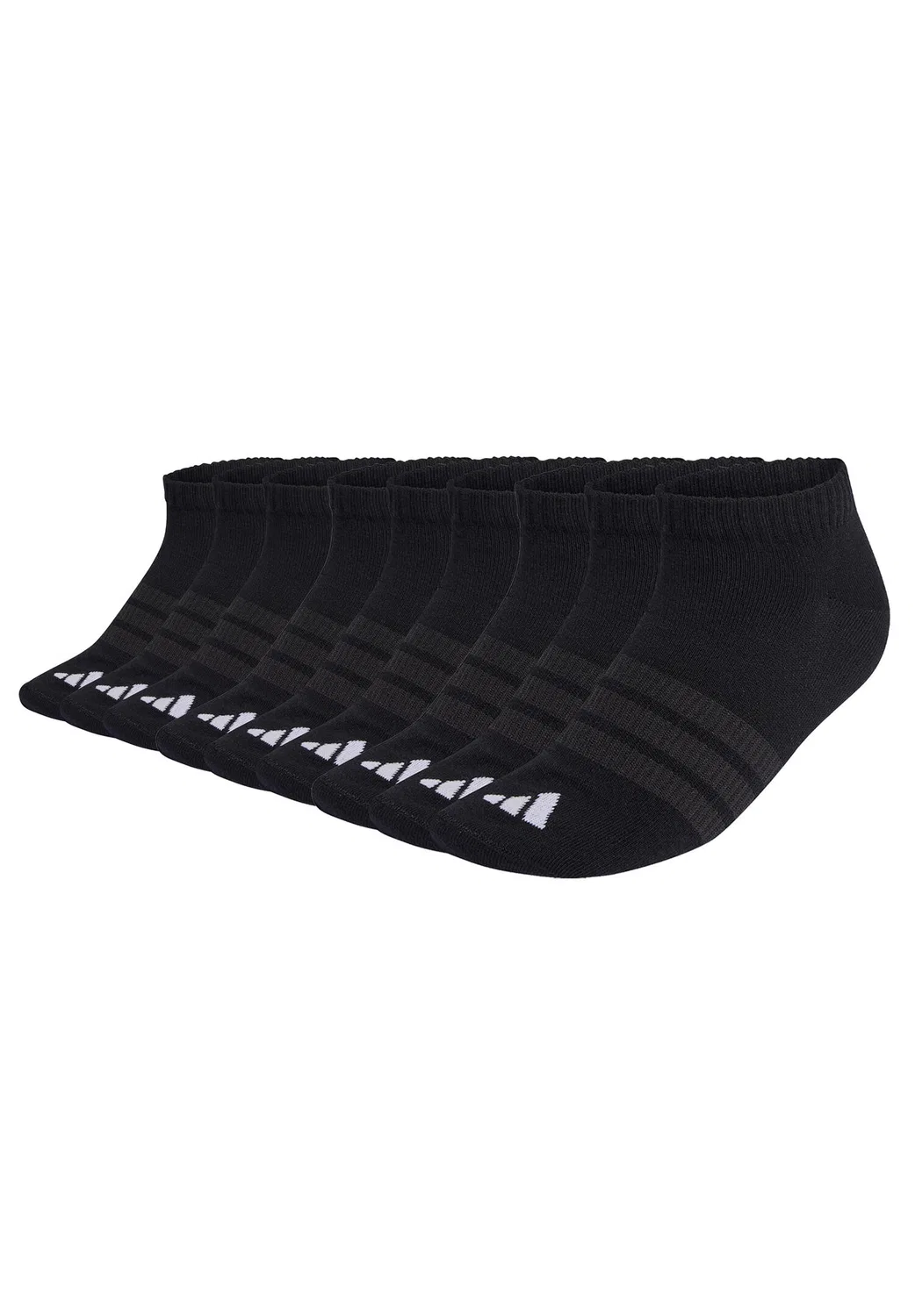 Детские низкие носки с поддержкой свода стопы Thin & Light Essentials Adidas, Schwarz
