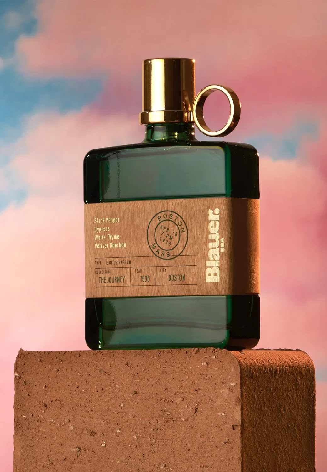 Blauer the travel Collection Boston 1936 парфюмированная вода Man Vapo Natural Spray 40 мл - парфюмированная вода Blauer Fragrances, 40 мл — фото 3