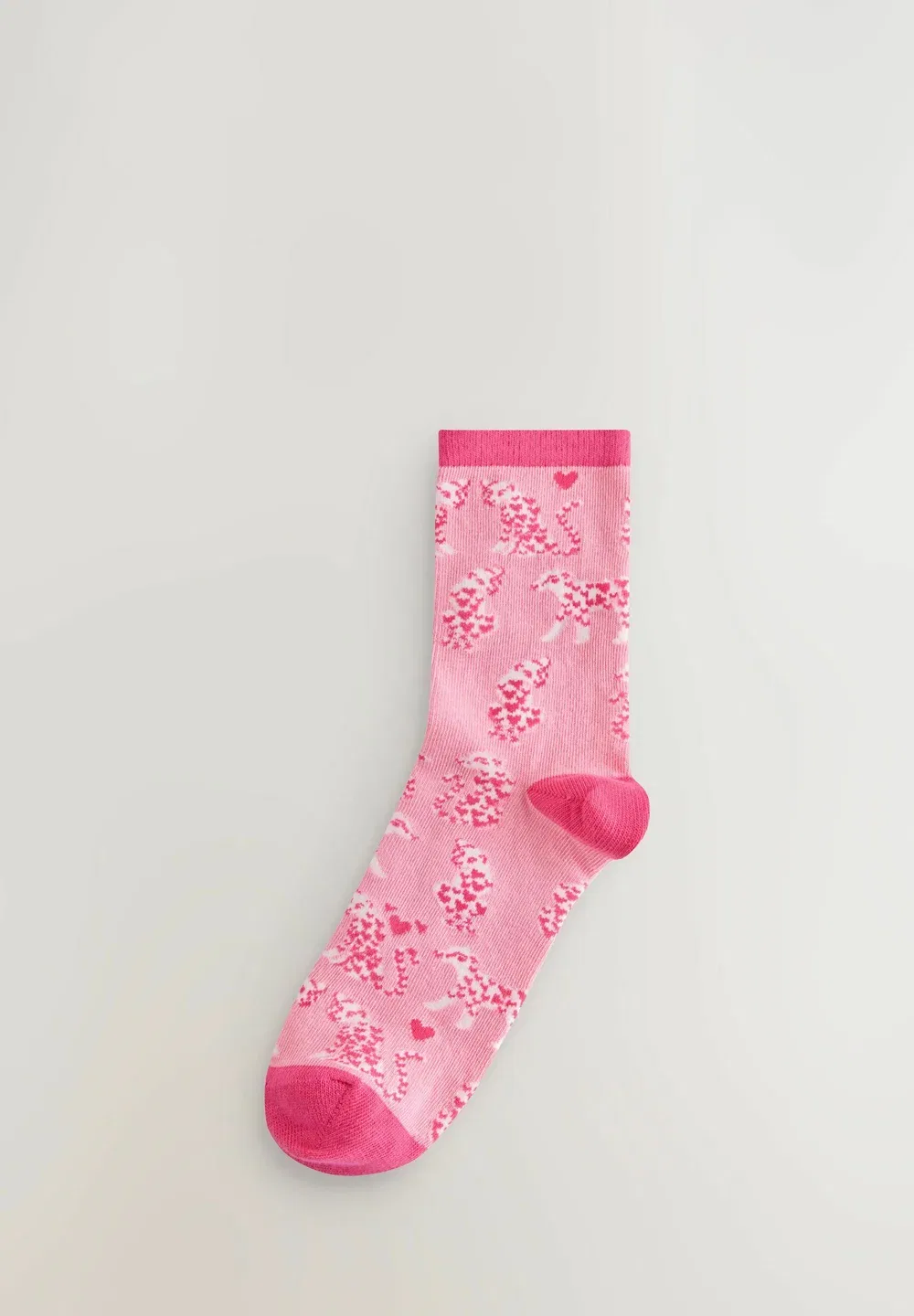 4 пары носков Next, Pink Red Hearts Leopard — фото 4