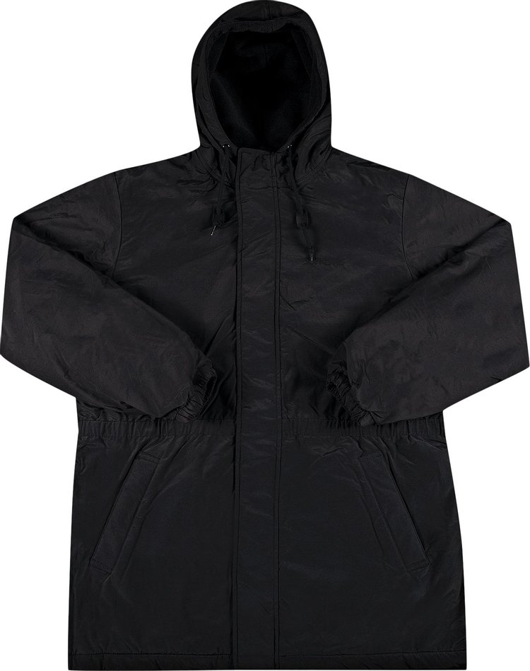 Парка Supreme x Polartec Lined Sidline Parka 'Black', черный - фото